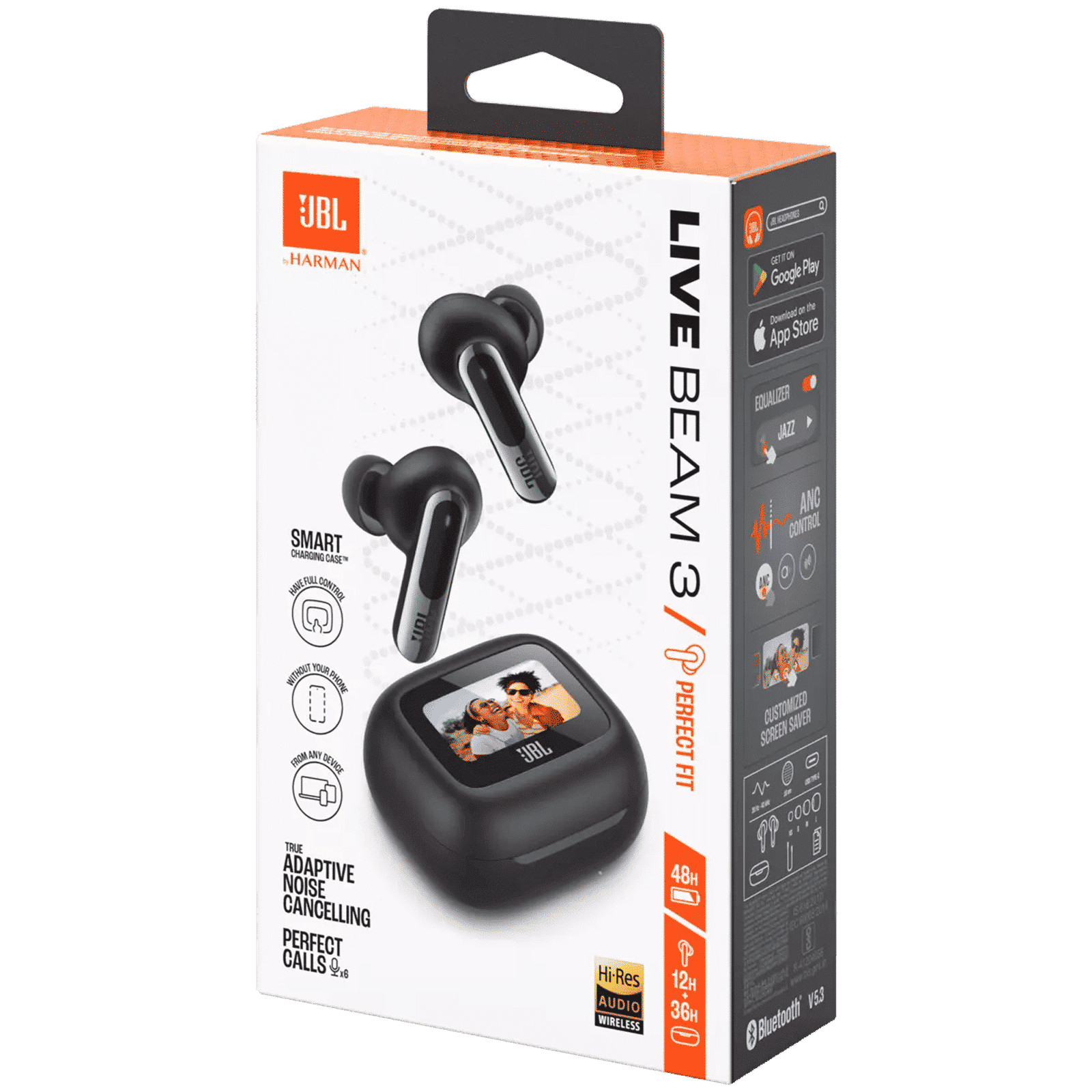 Buy JBL Live Beam 3 TWS Earbuds with Adaptive Noise Cancellation